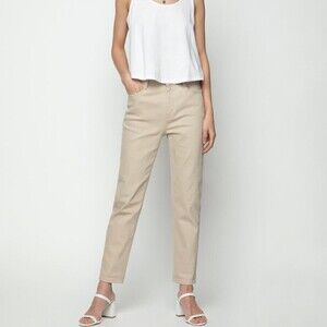 OAK + Fort Straight-Leg Pants Khaki – Size 26